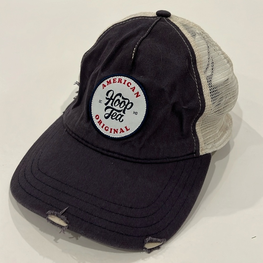 HOOP TEA Budweiser blue baseball cap